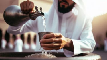 Ilustrasi air zamzam