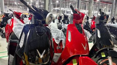 Pabrik motor listik Vinfast di Vietnam