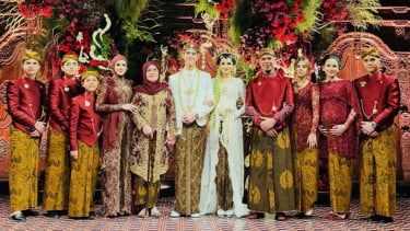 Pernikahan El Rumi dan Syifa Hadju.