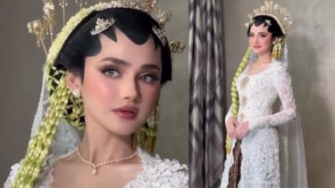 Makeup Syifa Hadju saat Akad Nikah