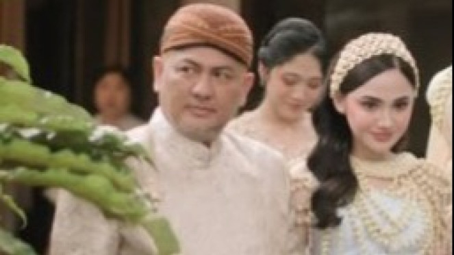 Syifa Hadju dan ayah sambungnya, Andre Ariyantho