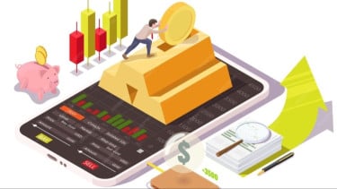 Ilustrasi Investasi Emas Digital