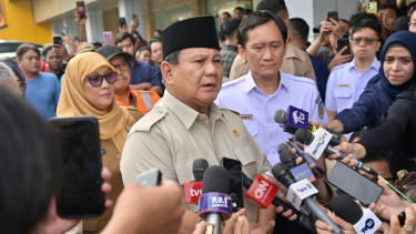 Presiden RI Prabowo Subianto di RSUD Bekasi