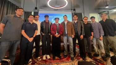 Konferensi pers konser 25 tahun Yovie & Nuno