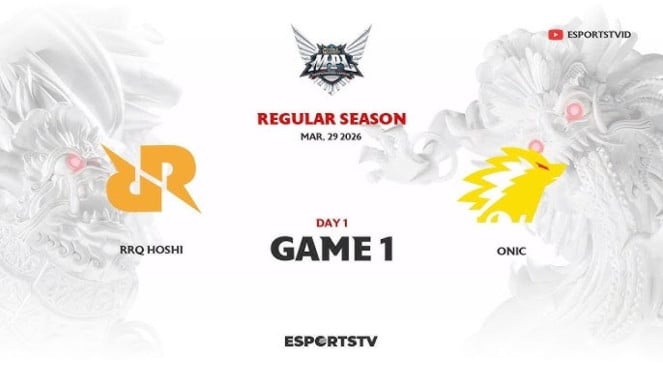 ONIC vs RRQ Hoshi di MPL Indonesia