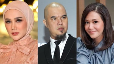 Mulan Jameela, Ahmad Dhani, Maia Estianty