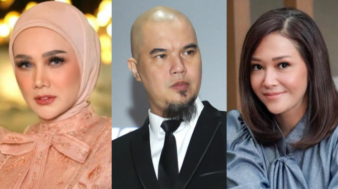 Mulan Jameela, Ahmad Dhani, Maia Estianty