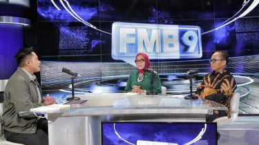 Acara diskusi Forum Merdeka Barat 9