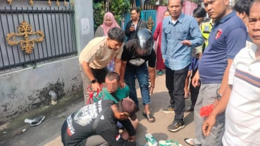 Penangkapan pelaku penusukan seorang nenek di kawasan Pondok Aren, Tangerang Selatan