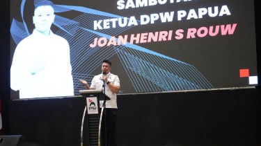 Ketua DPW PSI Papua, Joan Henri
