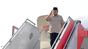 Prabowo Bertolak ke Filipina