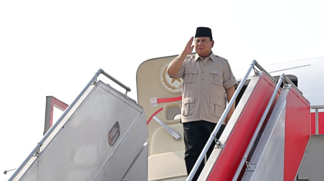 Prabowo Bertolak ke Filipina