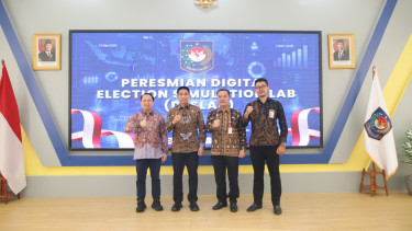 Peresmian Digital Election Simulation Lab (DESLab) Badan Strategi Kebijakan Dalam Negeri (BSKDN)
