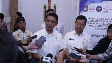 Direktur Pengelolaan Informasi Administrasi Kependudukan (PIAK) Ditjen Dukcapil Muhammad Nuh Al Azhar