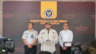 Sekretaris Ditjen Bina Penyelenggaraan Haji dan Umrah Kemenhaj, Rizka Anungnata