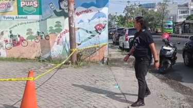 Lokasi pelaku pencurian kendaraan bermotor yang menembak polisi di Kota Bandarlampung