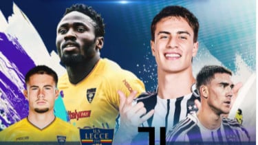 Duel Lecce vs Juventus