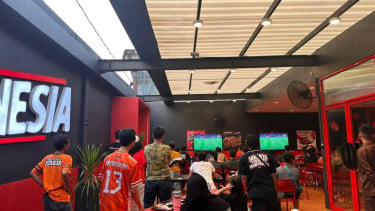 Nobar Persija Jakarta Vs Persib Bandung
