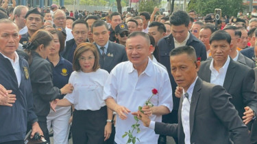 Mantan PM Thailand Thaksin Shinawatra bebas dari penjara