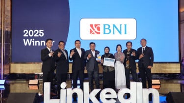 BNI meraih penghargaan di ajang LinkedIn Talent Awards 2025.
