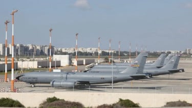 Pesawat militer AS jadikan Bandara Ben Gurion Israel sebagai pangkalan militernya