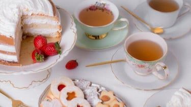 Ilustrasi afternoon tea