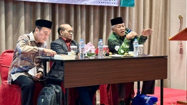 Diskusi bertajuk “NU di Persimpangan: Menjaga Peran Civil Society di Era Baru”