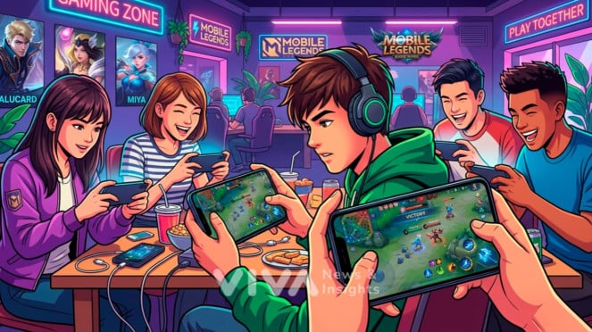 Ilustrasi game online