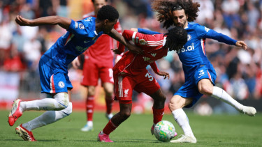 Chelsea saat menghadapi Liverpool