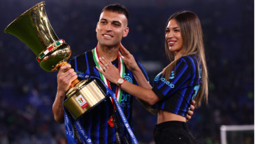 Lautaro Martinez dan Agustina Galdolfo
