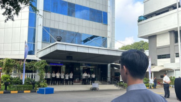 Direktur Jenderal Pemasyarakatan (Dirjenpas) Mashudi memimpin apel