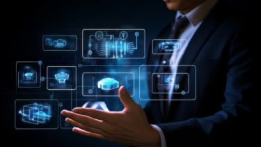 Ilustrasi dunia digital