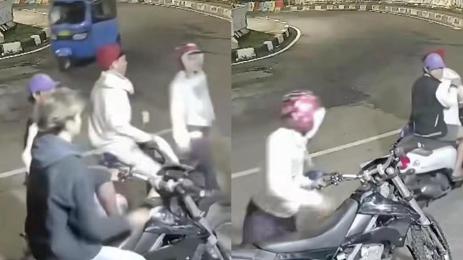 Begal Gagal Kabur Setelah Korban Nekat Bawa Lari Kunci Motor
