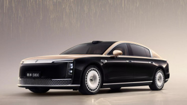 Ilustrasi mobil sedan buatan China