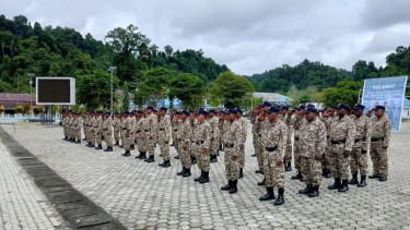 Seratusan kepala kampung di Kabupaten Raja Ampat, Papua Barat Daya mengikuti kegiatan retret 6 hari