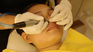 Ilustrasi facial wajah