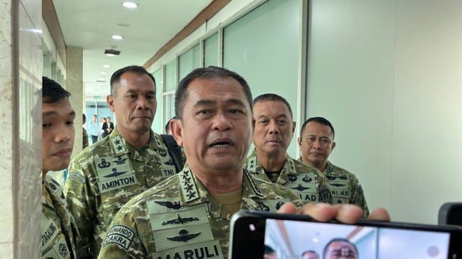 Kepala Staf Angkatan Darat (KSAD) Jenderal TNI Maruli Simanjuntak