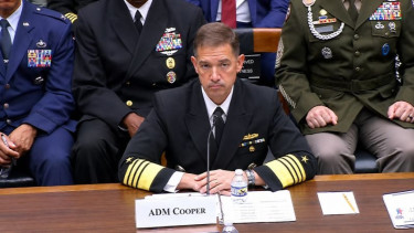 Komandan CENTCOM Laksamana Brad Cooper