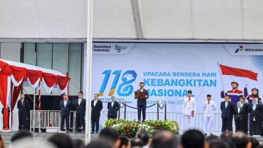 Upacara Harkitnas 2026 yang diselenggarakan oleh Pertamina