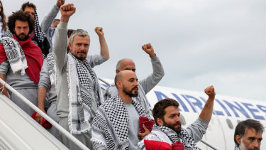 Ratusan Aktivis Global Sumud yang Ditahan Israel Tiba di Istanbul
