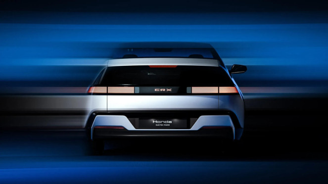 Mobil Listrik Konsep Honda CRX