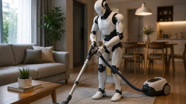 Ilustrasi robot ART di China