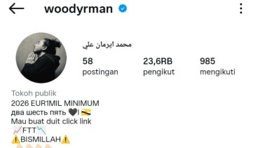 Selebgram Brunei yang menganiaya sesama WNA Brunei hingga tewas menggunakan botol kaca