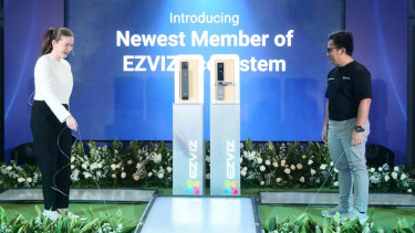 Dua smart lock Ezviz terbaru, yakni DL50FVS Plus dan DL20FVS Plus.