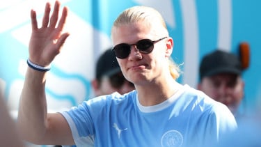Penyerang Manchester City, Erling Haaland