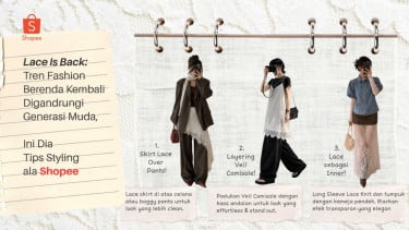 Ilustrasi tren lace di Shopee