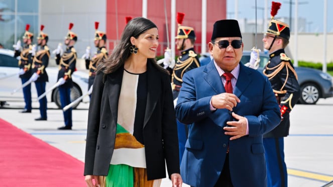 Presiden Prabowo Kembali ke Jakarta