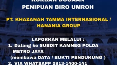 Polda Metro Jaya buka posko pengaduan korban penipuan biro umrah Hanania Group