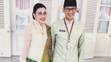 Sandiaga Uno dan Ibunya