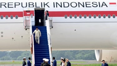Presiden Prabowo Subianto tiba di Tanah Air usai kunjungan ke Prancis